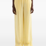 Pantaloni Envers con spacchi laterali in giallo chiaro Jil Sander - donna 