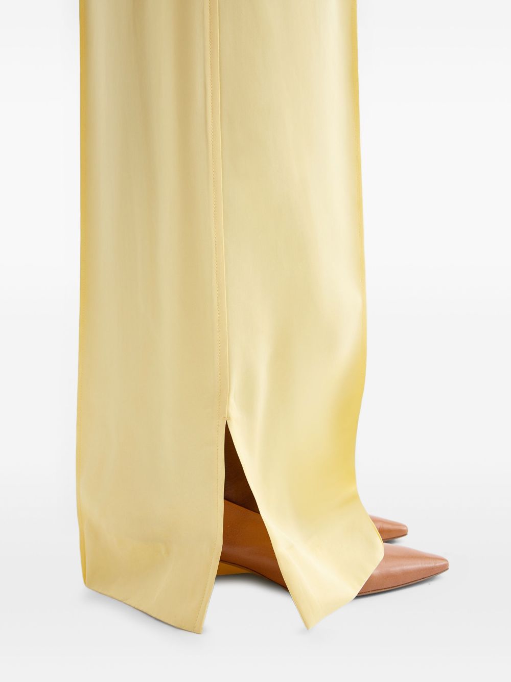 Pantaloni Envers con spacchi laterali in giallo chiaro Jil Sander - donna 