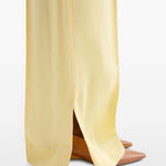 Pantaloni Envers con spacchi laterali in giallo chiaro Jil Sander - donna 