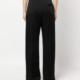 Pantaloni a gamba ampia in nero Jil Sander - donna 