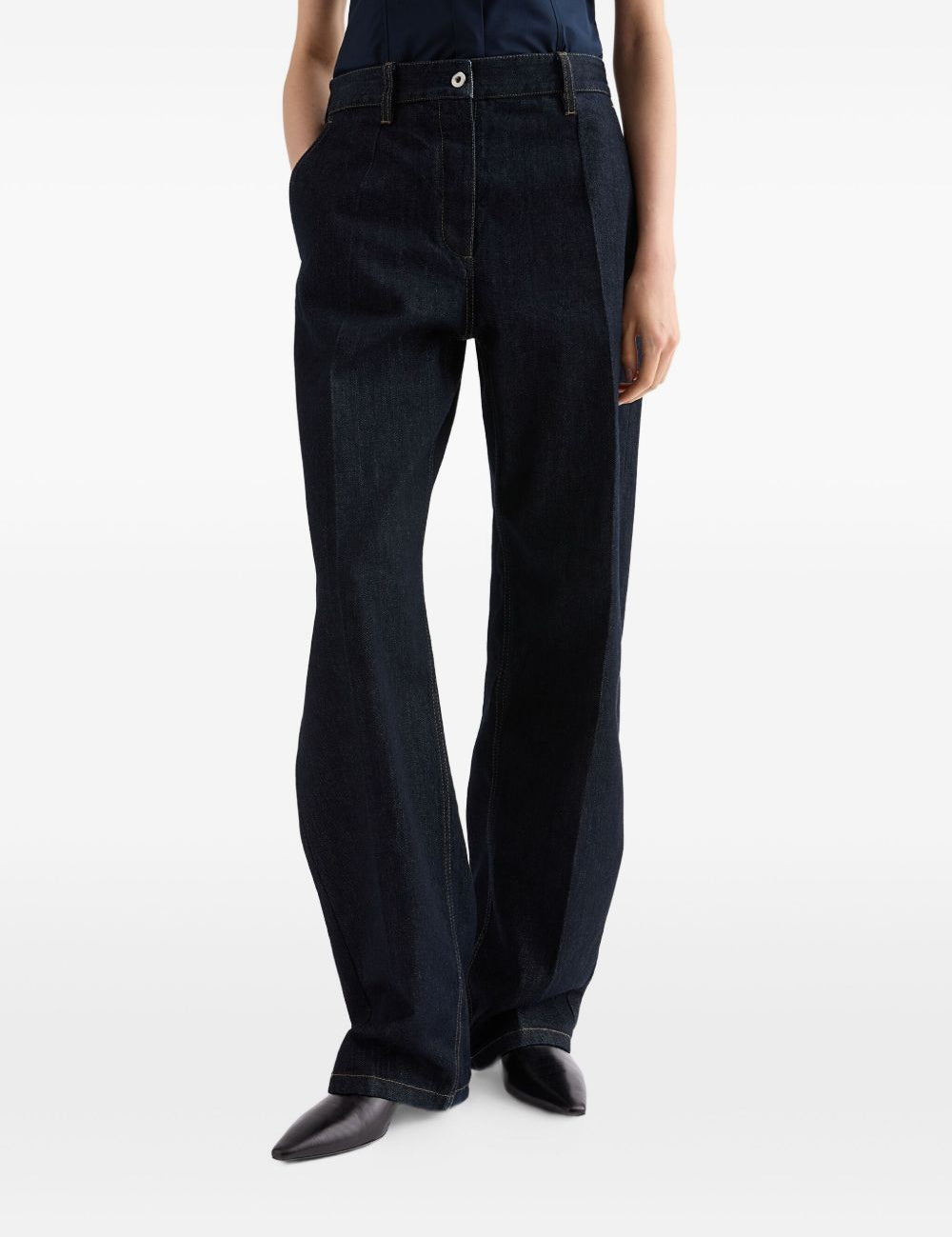 Jeans in blue denim Jil Sander - donna 