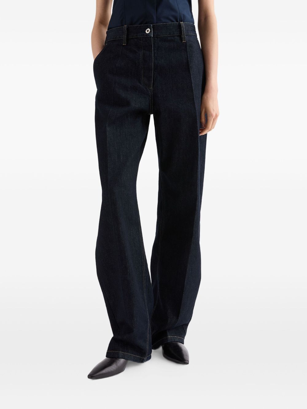 Jeans in blue denim Jil Sander - donna 