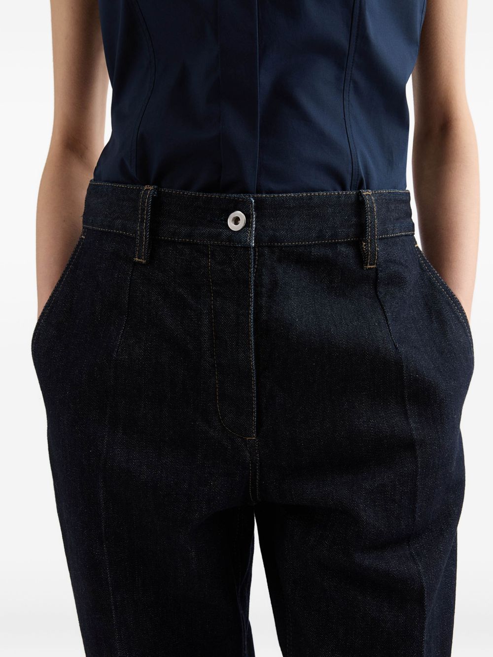 Jeans in blue denim Jil Sander - donna 