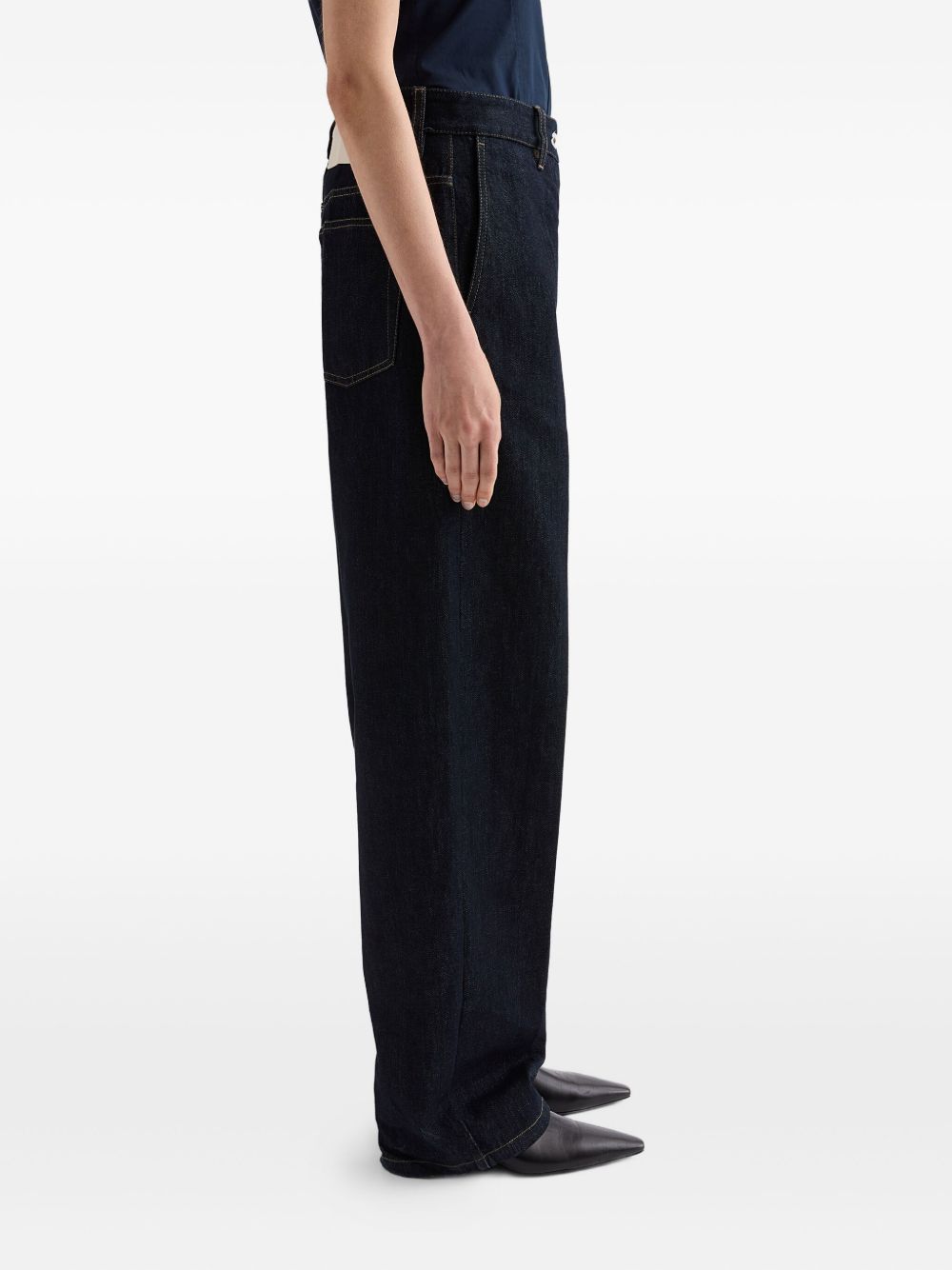Jeans in blue denim Jil Sander - donna 