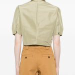 Camicia cropped 151 in avorio jil sander - donna 