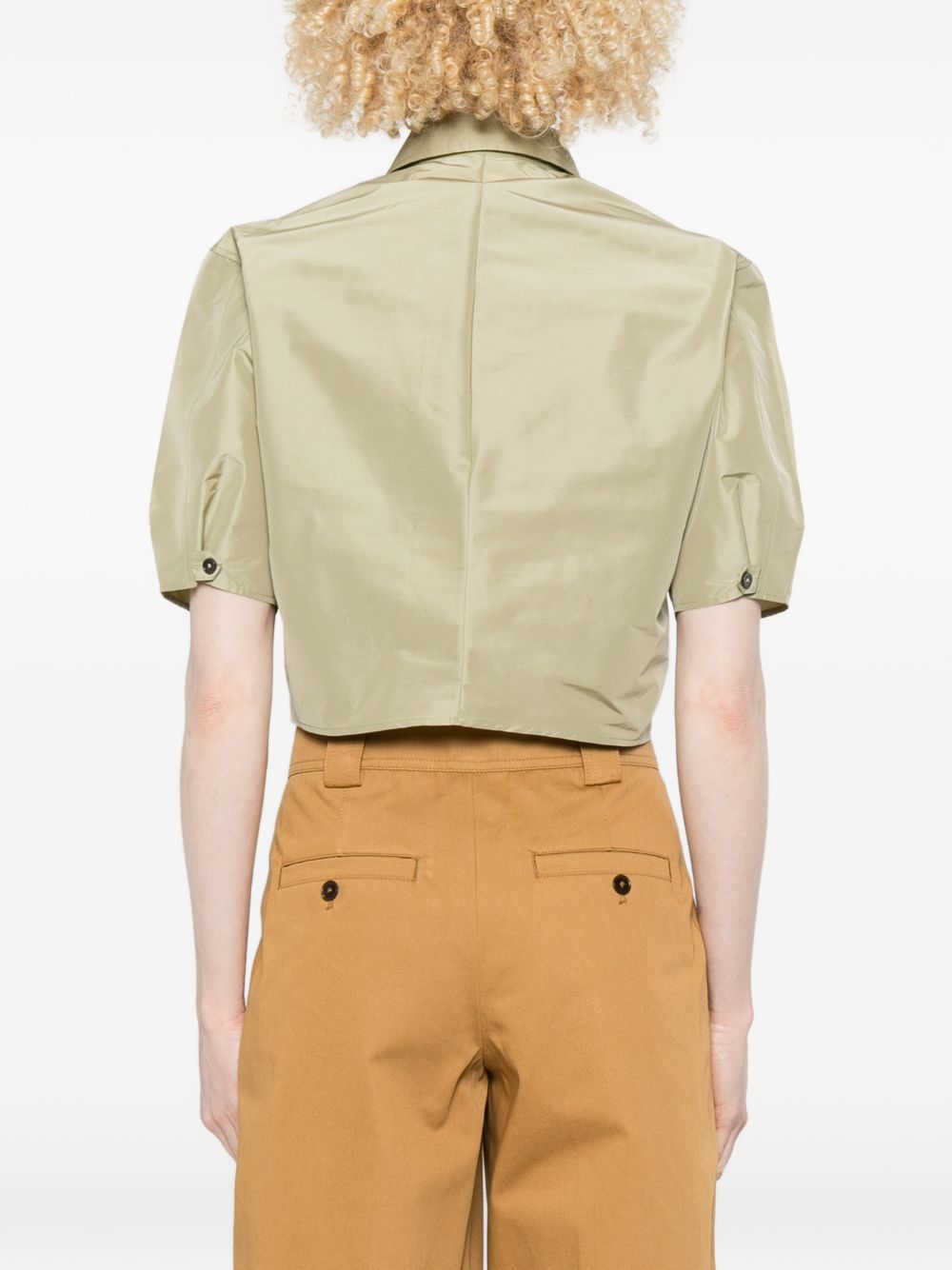 Camicia cropped 151 in avorio jil sander - donna 
