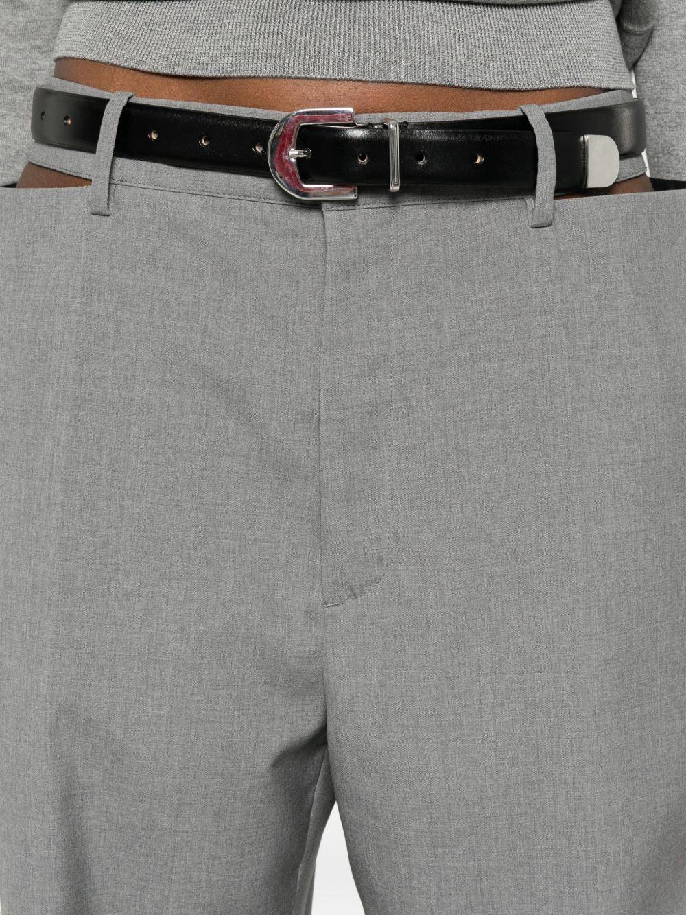 Pantaloni 140 in grigio jil sander - donna 