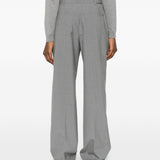 Pantaloni 140 in grigio jil sander - donna 