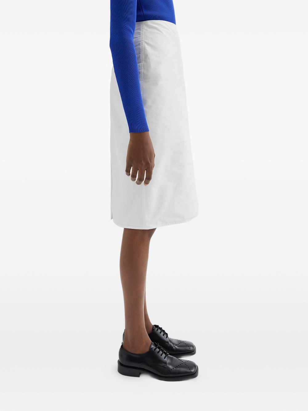 Gonna midi in bianco Jil Sander - donna 