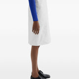 Gonna midi in bianco Jil Sander - donna 