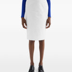 Gonna midi in bianco Jil Sander - donna 