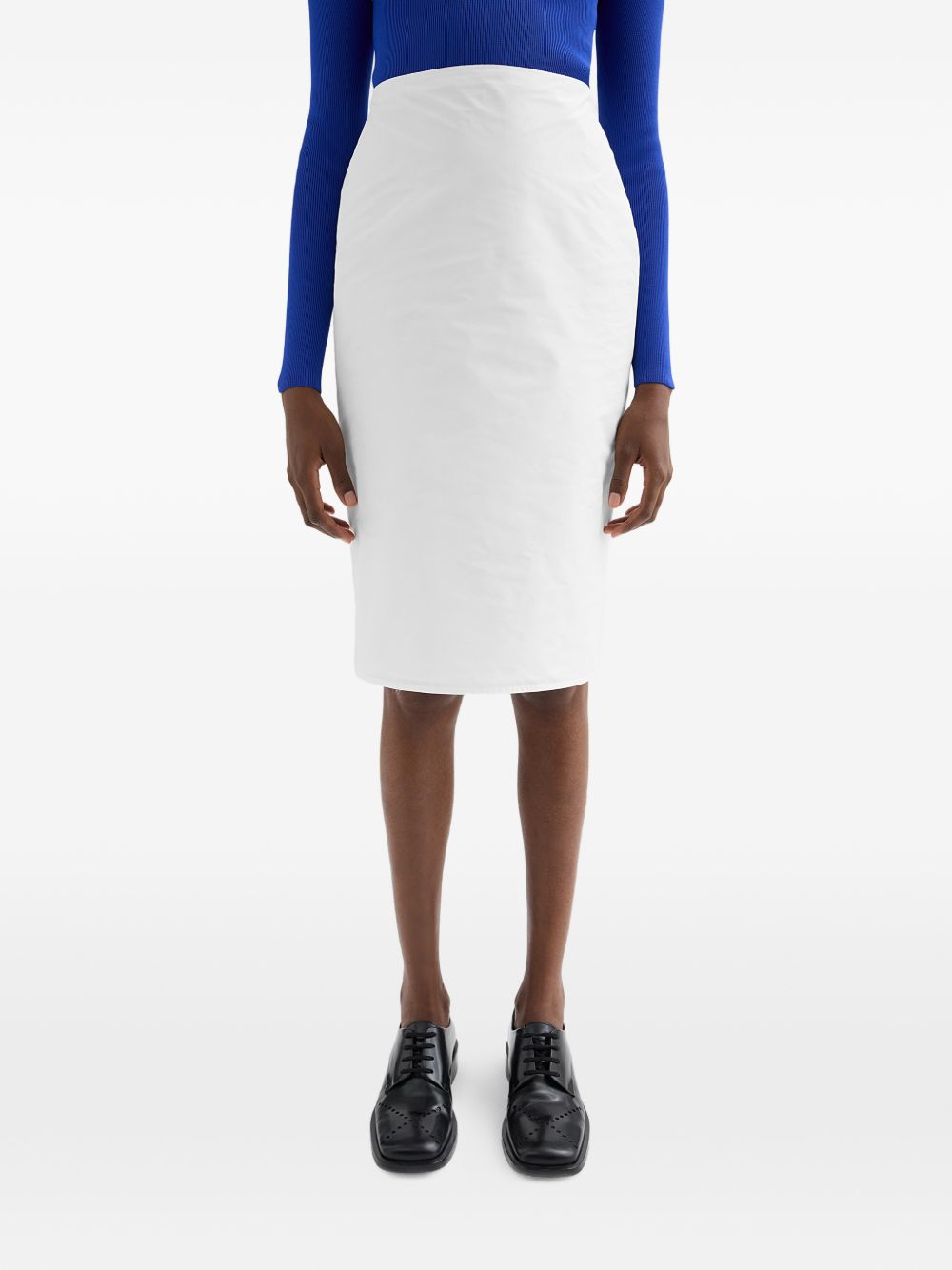Gonna midi in bianco Jil Sander - donna 