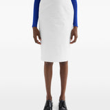 Gonna midi in bianco Jil Sander - donna 