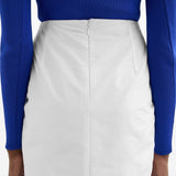 Gonna midi in bianco Jil Sander - donna 