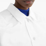 Giacca tecnica con orlo elasticizzato in bianco Jil Sander - donna 