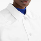 Giacca tecnica con orlo elasticizzato in bianco Jil Sander - donna 