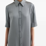 Camicia lunga in grigio Jil Sander - donna 