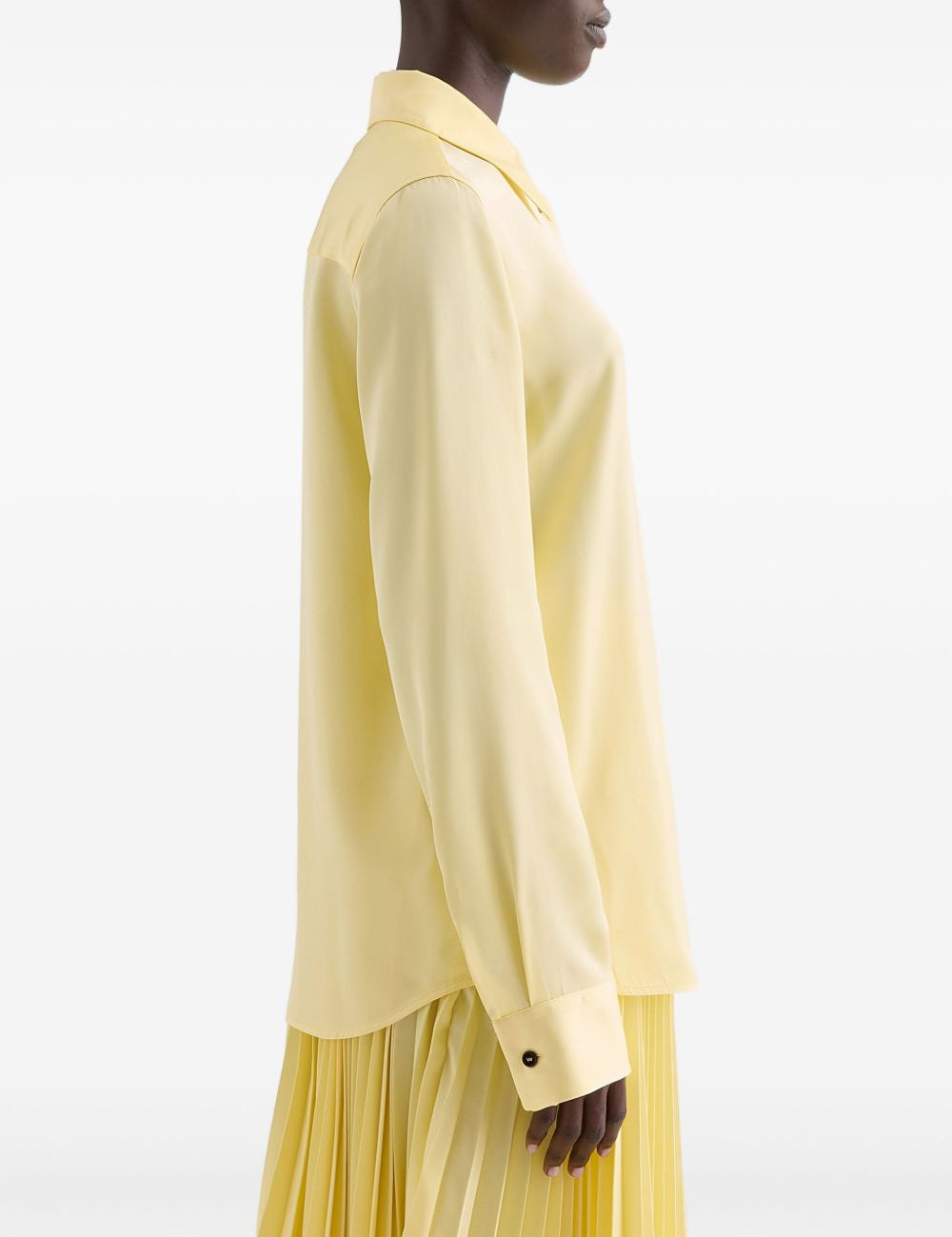 Camicia a maniche lunghe in giallo Jil Sander - donna 