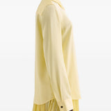 Camicia a maniche lunghe in giallo Jil Sander - donna 