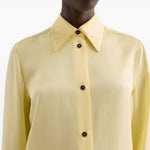 Camicia a maniche lunghe in giallo Jil Sander - donna 