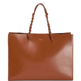 Borsa tote Tangle in marrone Jil Sander - donna 