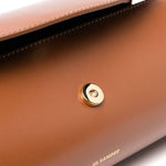 Borsa a spalla Cannolo in marrone Jil sander - donna 