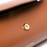 Borsa a spalla Cannolo in marrone Jil sander - donna 