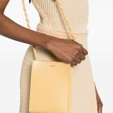 BORSA A TRACOLLA TANGLE IN GIALLO JIL SANDER - DONNA 