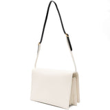 Borsa a spalla file in bianco Jil sander - donna 