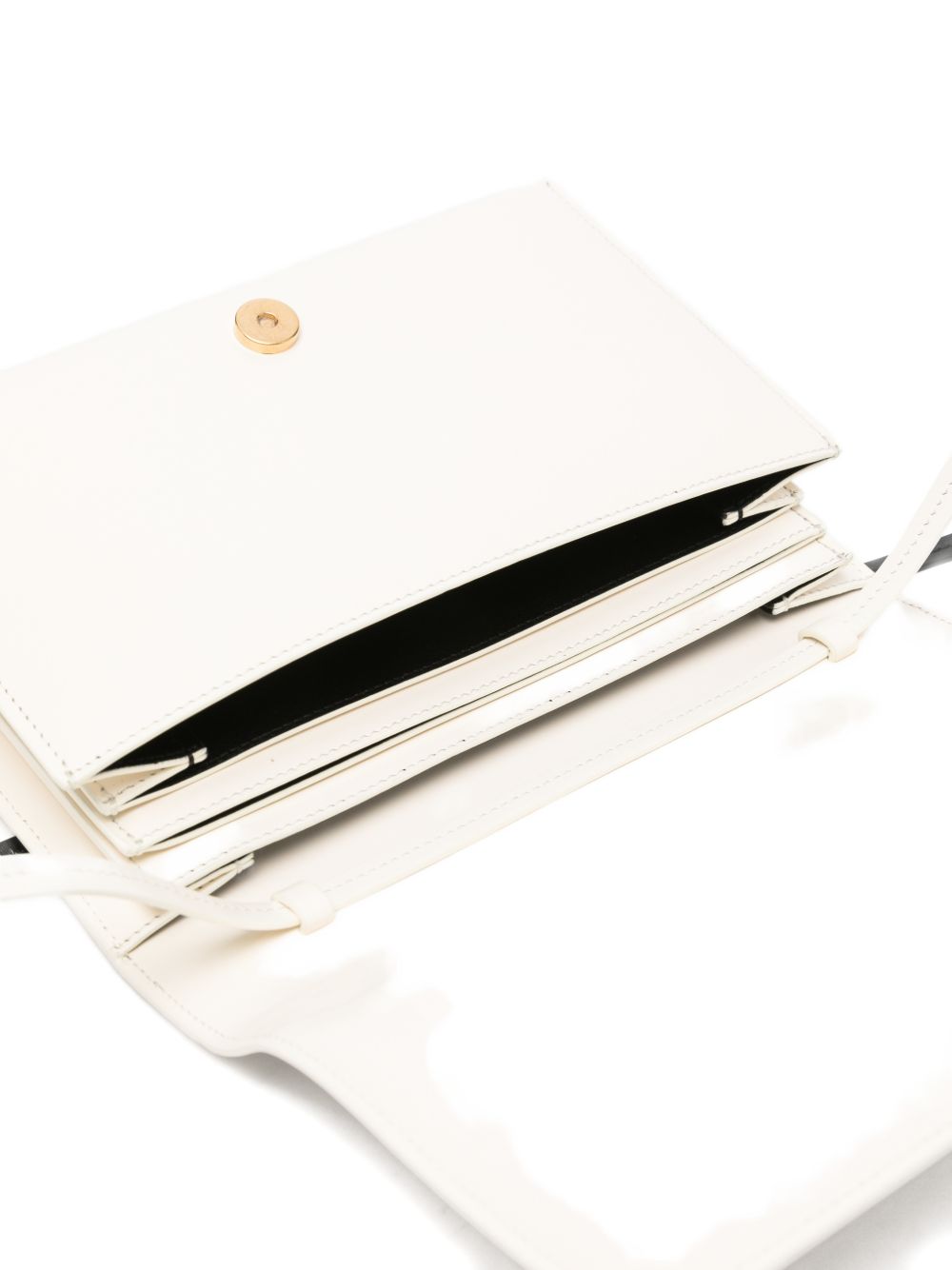 Borsa a spalla file in bianco Jil sander - donna 