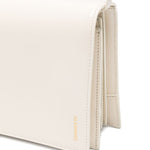 Borsa a spalla file in bianco Jil sander - donna 
