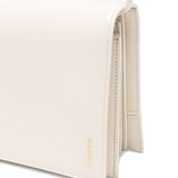 Borsa a spalla file in bianco Jil sander - donna 