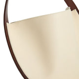 Borsa a spalla Pivot hobo in avorio Jil Sander - donna 