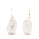 Orecchini pendenti con perle in oro e bianco Jil sander - donna 