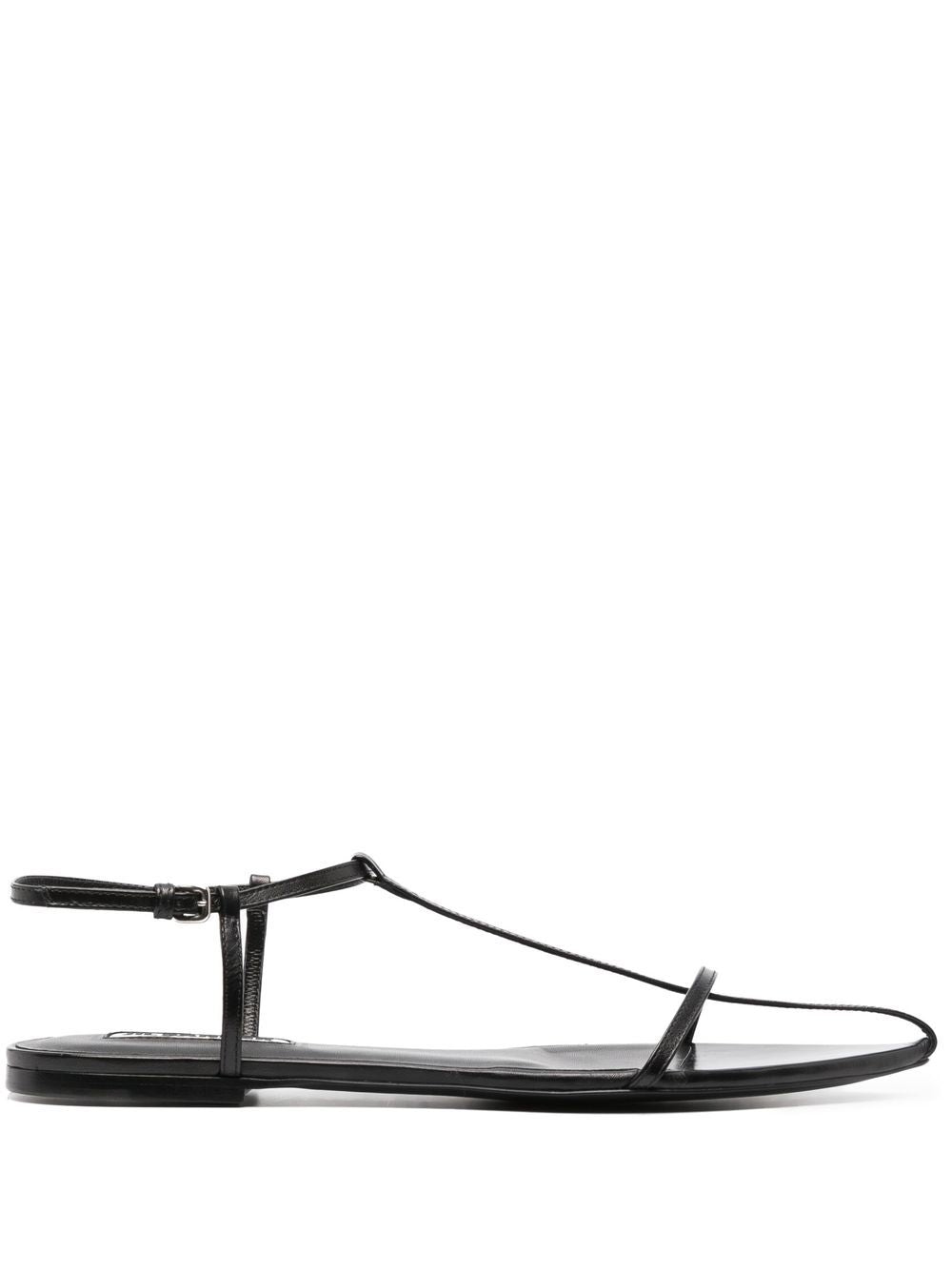 Sandali bassi a punta in nero Jil sander - donna 