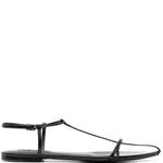 Sandali bassi a punta in nero Jil sander - donna 