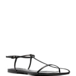 Sandali bassi a punta in nero Jil sander - donna 