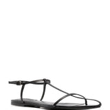 Sandali bassi a punta in nero Jil sander - donna 