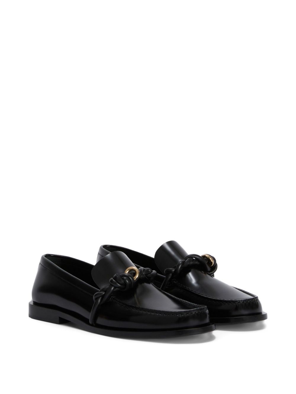 Mocassini tangle in nero Jil sander - donna 