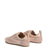 Sneakers con finitura satinata in rosa Jil sander - donna 
