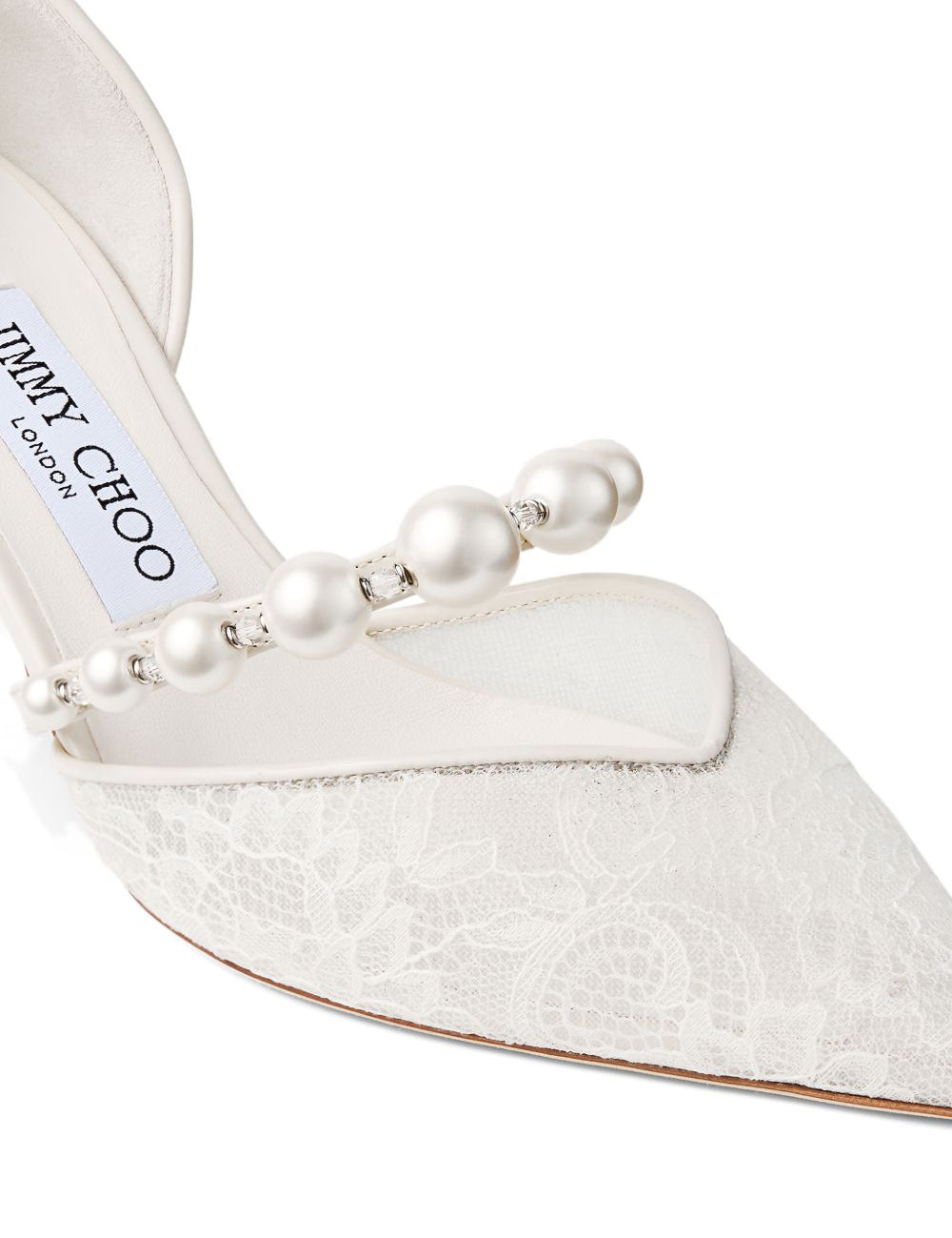 Decollete Aurelie con decorazione in bianco Jimmy choo - donna 