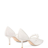 Decollete Aurelie con decorazione in bianco Jimmy choo - donna 