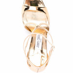 Sandali Azia con effetto metallizzato in oro Jimmy choo - donna 