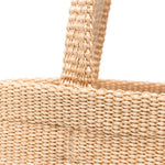 Borsa con logo in raffia in beige Jimmy choo - donna 