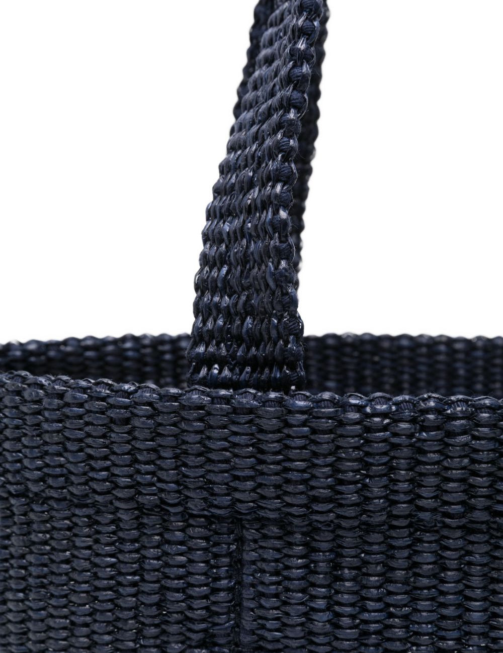 Borsa con logo in raffia in blu Jimmy choo - donna 