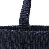Borsa con logo in raffia in blu Jimmy choo - donna 