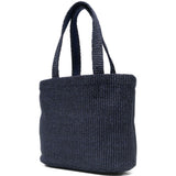 Borsa con logo in raffia in blu Jimmy choo - donna 