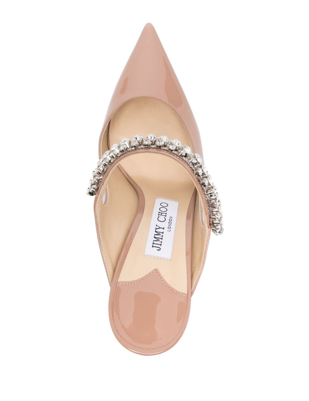 Mules Bing gioiello in rosa Jimmy Choo - donna 