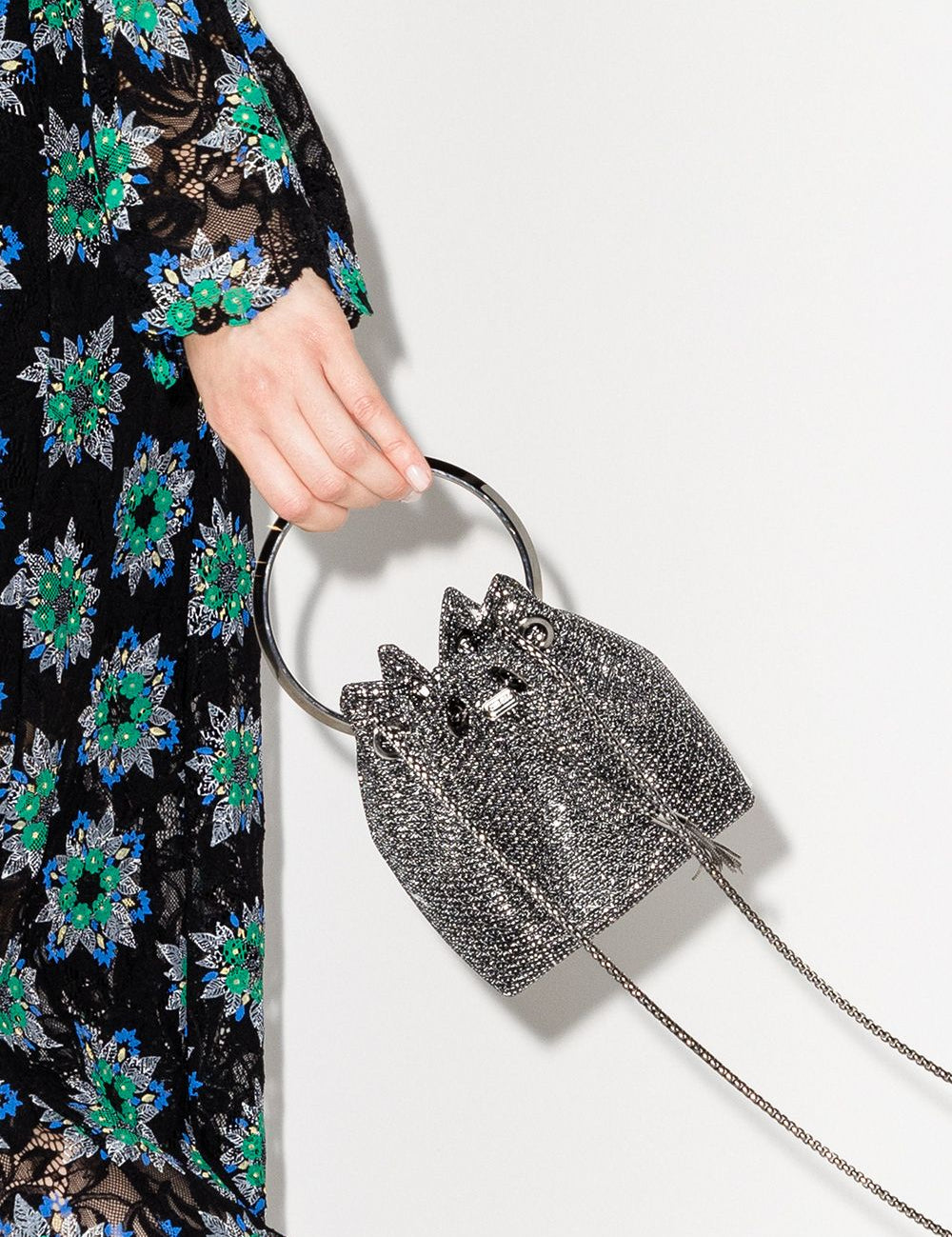 Borsa mini Bon Bon in nero Jimmy choo - donna 
