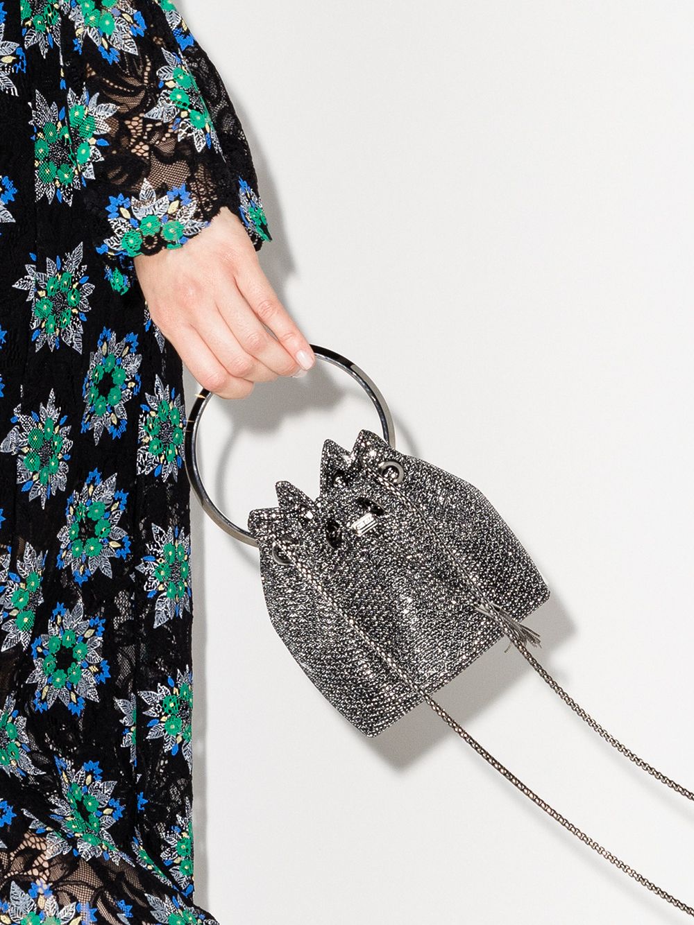 Borsa mini Bon Bon in nero Jimmy choo - donna 
